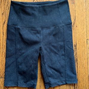 Zella ribbed biker shorts